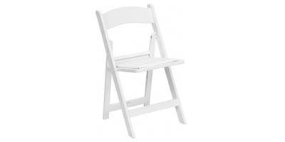 Rent White Wedding Chairs